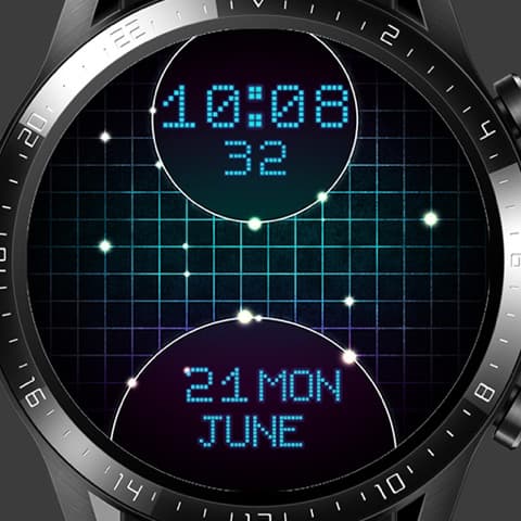 Laser Watch Face
