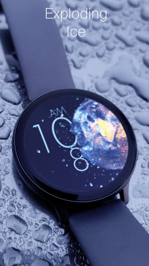 Exploding Ice Watch Face - Image 2