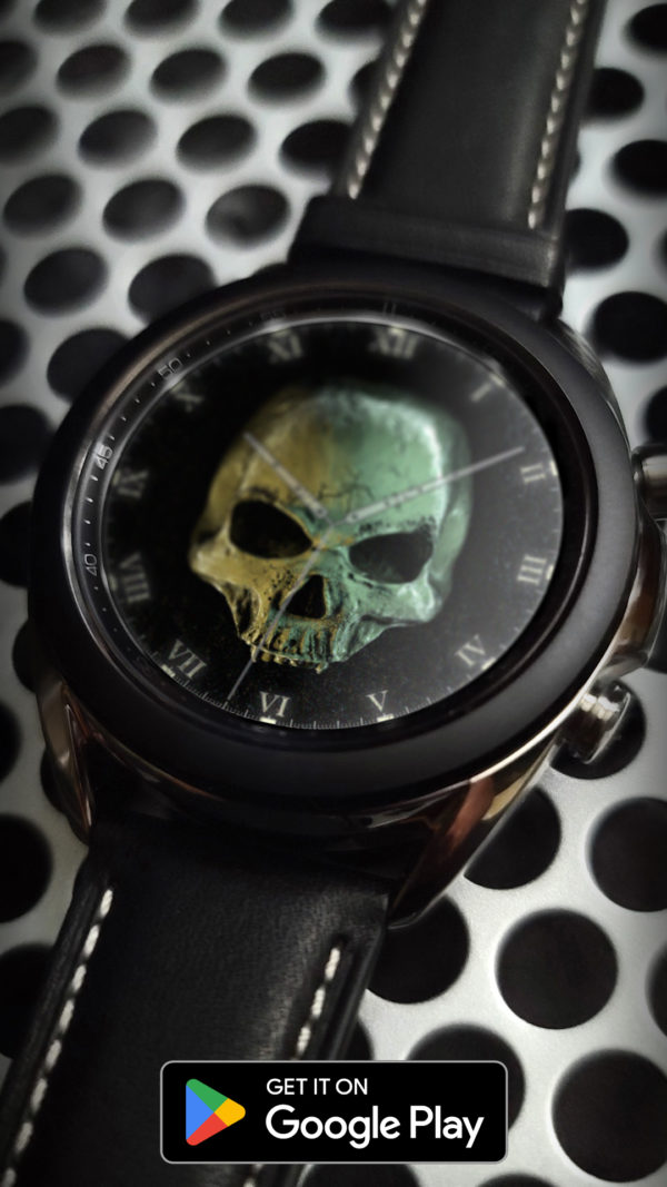 Analog Skull Watch Face - Image 3